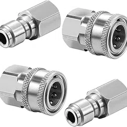 Pressure Washer Adapter Set Swivel to 3/8 inch Quick Connect for Replacement-image-12