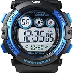 v2a Digital Kids Sports Watch with 7 Color Backlight Alarm Stopwatch for Boys and Girls-picture-37