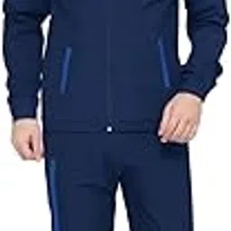 mrsr sports mrsr Track Suit for Men's Winter Athletic Gym Running Sports Track (Navy-Blue)-picture-56