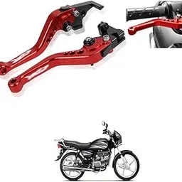 1 Pair Double Disc Brake Lever Universal CNC Aluminum Alloy Motorcycle Modification Double Disc Brake Lever for Motorcycles, Scooters Comfortable With Splen-dor Pl-us-picture-19