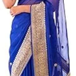 zilvira Woman's Cotton Linen Blend Saree-picture-52