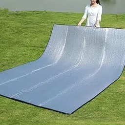 PALENTERPRISE Waterproof Picnic & Camping Mat 200×100 cm | Foldable Double-Sided Aluminum Film Moisture-Proof Picnic Mat | Portable Outdoor Beach Blanket, Tent Pad, Hiking & Travel Accessories-image-82