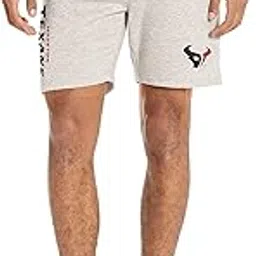 foco Men's NFL Team Logo Gray Wordmark Fleece Shorts-picture-25