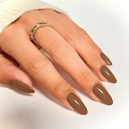 TARIFF Nail Color, Coffee Date Brown | Glossy Finish | Chocolate Dark Brown nail polish Colour Shade Glossy Gel Finish nail polish For Women Girls. (Coffee Date - BT068)-picture-23