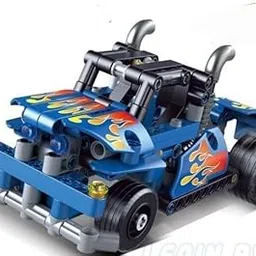 Sunsscheiin MeicFactor Racing Car Building Blocks Set – 206 PCS DIY STEM Toy for Kids | Creative Brick Construction Kit for Boys & Girls (Model 3815)-picture-16