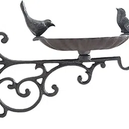 Zyvola Elegant Wall-Mounted Garden Hook: Bird Bath, Planter, & Wind Chime Holder for Outdoor D√©cor-picture-51