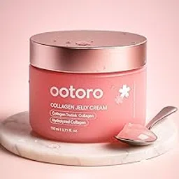 OOTORO Collagen Jelly Cream – Hydrating Moisturizer with Hydrolyzed Collagen – Lightweight Face & Body Cream for Smooth, Nourished and Firm Skin-picture-26