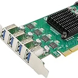 USB 3.2 Gen 1 5 Gbps 4 Port Type-A PCI-e 3.0 x4 ASMedia ASM3142 Controller-picture-64