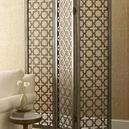 Natural Wood Room Divider – Freestanding Wooden Partition Screen | Foldable Design for Privacy & Home Décor 3 Panel-picture-34