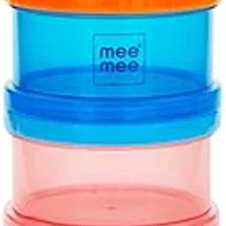 Mee Mee Multi Storage Milk Powder & Food Container | Travel Friendly Baby Food Box | Compact & Light Weight | Baby Food Milk Powder Storage (Multicolor)-image-82