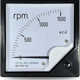 6C2 0-20mA Input Analog Tachometer 1000rpm 1500 RPM 2000r/min Inverter 80 1Pcs(DC 1000rpm 0-20mA)-picture-26