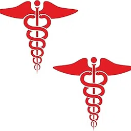 FLYBUY HUB Red Doctor Car Decal Sticker Doctor Logo Sticker for Car and Bike Reflective and Water Proof Pack of 2 (Size 3.5 by 4 Inch)-image-5