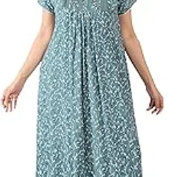 bellamora Nighty| Nighty for Women Stylish| Alpine Nighty for Women| Night Gown for Women Stylish| Artisanal Embroidery Work| Lightweight & Breathable Alpine Fabric|-picture-14