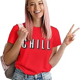 Chill T-Shirt for Women, Unisex Cotton Graphic Tee | Vacation, Beach, All Seasons Outfit-picture-39