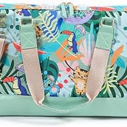 milk moo soft cuddles Milk&Moo Diaper Bag, Large, Baby Bag, Waterproof Diaper Tote Bag, With Insulated Bottle Pockets and Stroller Strap, Multifunctional Baby Travel Nappy Bag For Boys and Girls-picture-34