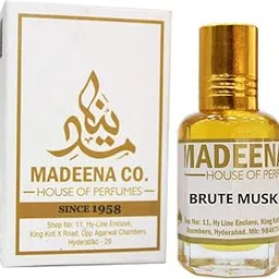 MADEENA CO. Brute Musk 12Ml; Real & Natural Attar; Best Attar For Men and Women; 100% Alcohol Free & Long Lasting Attar.-picture-12