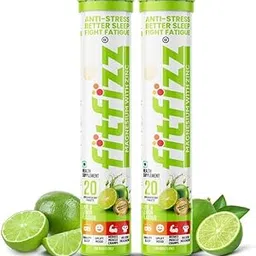 Magnesio - Magnesium & Zinc for Stress Management and Better Sleep | 20 Effervescent Tablets | Zinc Magnesium Sleep Supplement with Low Sugar - Lemon Lime Flavour Pack of 2-picture-13