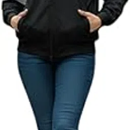maykr Women Black Jacket,Bomber Jacket For Women,Winter Windcheater.11-picture-15