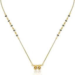 p. n. gadgil jewellers P.N.Gadgil Jewellers 22 Karat (916) BSI Hallmarked Yellow Gold Vatsalya Wati Mani 19Wati ManiMangalsutra For Women GMAN257-picture-14