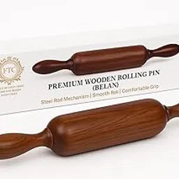Sheesham Wood Rolling Belan Set – Handcrafted Chapati/Roti Roller for Kitchen – Durable & Traditional Wooden Dough Rolling Pin Tool for Daily Use-picture-24