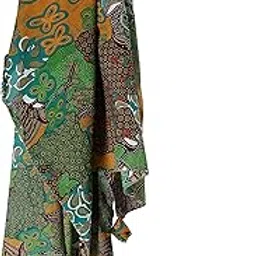 contrast living Jigyasa Stylish Girls Cotton printed Scarf, 100x100 Cm Square Size,100% Cotton Scarf (100x100 Cm :: Multi Colour)-picture-35