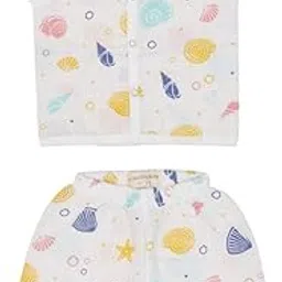 a toddler thing Organic Cotton Muslin Jabla & Shorts|For Boys & Girls|Summerwear Sleeveless Vest|Baby Products|Casual Clothing Set-picture-39