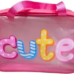 CUTE PRINT Big Size Dual Pocket Shopping Bag | Swimming Bag | Travel Bag for Girls | Big Hand Bag for Women-image-79