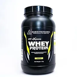 UPP Extreme 40% Whey Protein Premium Protein for Maximum Muscle Synthesis | Maltodextrin, Cocoa Powder, Natural Sweetner & Chocolate Flavor | Nutritional Products, Protein Powder | Muscle Boost Mass (1kg, Vanilla)-picture-32