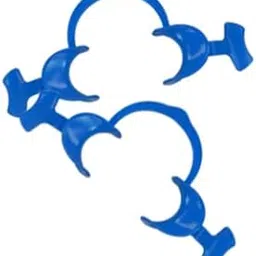 Dentosmile Flexi Eco Cheek Retractors with Wings in Blue Colour - Small (Made in India) (2)-picture-30