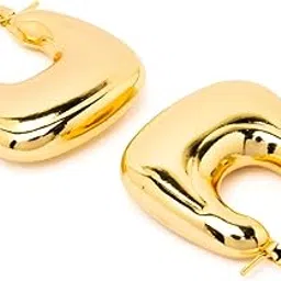 scintillare by sukkhi Excellent Stainless Steel Round Hoop Earring Jewellery for Women & Girls|Anti Tarnish Jewellery|Gifts for Wife Girlfriend Mother Sister-picture-22