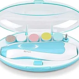 PRZEMEK Safety Electric Nail Clipper Cutter Baby Nail Kids Infant Nail Care Multicolour Pack of 1-picture-15