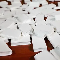 DIY Miniature Blank Books Pack of 100 Ideal for Crafts, Anxiety Bookshelf, Mini Furniture, Miniature Bookshelf Decor, (Scale - 100:1:12, 1/12)-picture-40