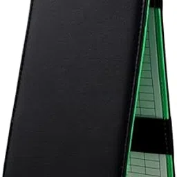 KESYOO Golf Score Notebook with Durable Pu Leather Cover Black Golf Scorebook for Easy Outdoor Scoring and Game Card Management and Gift Giving-image-63