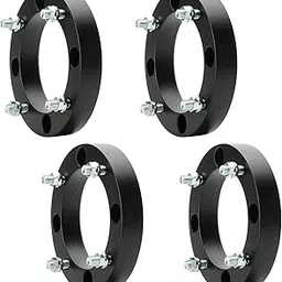 4pcs 4x156 1 inch (25.4mm) ATV Wheel Spacers w/131mm Bore for 2013-2017 Polaris Ranger XP 900 EPS, 2015-2017 RZR 900 EPS Trail, 2014-2017 RZR XP 1000 EPS, 12x1.5 Studs Wheel Adapters-picture-10