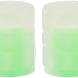 THE STYLE SUTRA 6x2x Car Valve Caps Covers Luminous for Universal Cars Electric Vehicle Green-picture-23