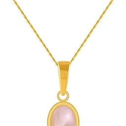 p.c. chandra jewellers 22k (916) Yellow Gold and Pearl Pendant for Women image 1