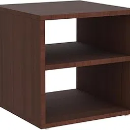 Redwud Addy Multipurpose Stylish Wooden Sofa Side Table | Side Table for Living Room | Bed Side Table for Bedroom (Walnut) D.I.Y-picture-12