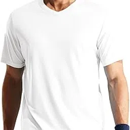 mier Men's Gym Running T-Shirt Athletic Crewneck Short Sleeve Shirts Workout Quick Dry Moisture Wicking Top, Lightweight-picture-38