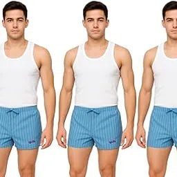 ignoto Men's Classic Comfort Drawstring Boxers – Terylene-Cotton Blend || Nade Wala Janghiya, Nekar, Kaccha-Desi Fit (Free Size)-picture-40