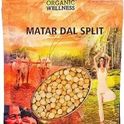 Organic Wellness White Matar Dal Split 450 Gram Pack-picture-31