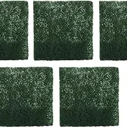 Brite Guard Polyester Multipurpose Scrub Pad 3x3 Inches (Green, 5-Piece)-picture-15