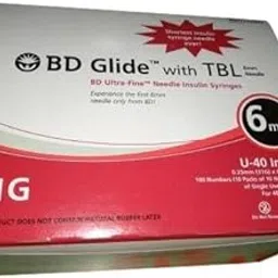 BD Ultra Fine Needle Insulin Syringes for Diabetes U-40 [31G*6mm] (Regular, 100.00)-picture-30