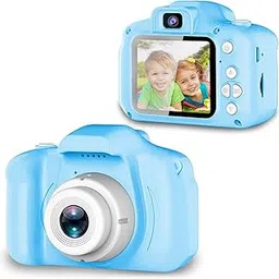 VAGMI Kids Camera for Girls Boys, Digital Camera for Kids, 13MP Full HD 1080P Handy Portable Camera 2.0 Screen, Gifts for 3-12 Years Old Children Blue-picture-20