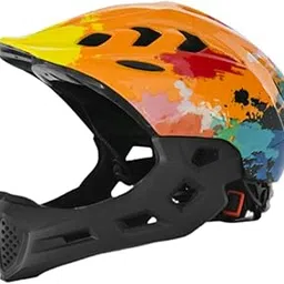 SECRET DESIRE Creations Bike Helmet for Kids Fashion Bicycle Helmet for Biking Outdoor Rock Climbing Orange-picture-29