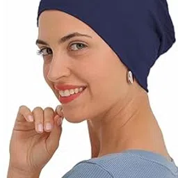 bismaadh Unisex Sleep Cap, Bamboo and Cotton, Created for Chemo, Alopecia, Hair Loss, Essential Chemo Headwear Hijab Scarf-picture-12
