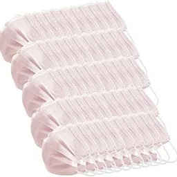 snappsy 50Pcs Disposable Anti Dust Mouth Cover Breathable Air Fog-picture-16