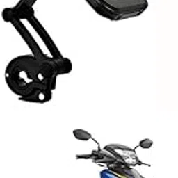 PRIKNIK Motorcycle Bike Phone Holder, Waterproof Mobile Mount with TPU Touch Screen, 360° Rotating Universal Bicycle Holder for Smartphones Under 6.5 Inches Compatible with S-uzuki-L-ETS-picture-55