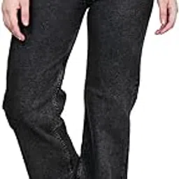 zxn clothing Women's Reguler Fit Modern Regular High Rise Strechable Solid Clean Look Jeans- Dark Grey…-picture-19