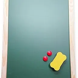 Aupur Blackboard, Black Board, Whiteboard, Magnet, Double-Sided, Bulletin Board, Small, Sign, Tabletop, Wall Hanging, Meeting Room, Office, Home, Store, White Board Frame, Wooden Frame, Mini 11.8 x 15.7 inches (30 x 40 cm)-image-37