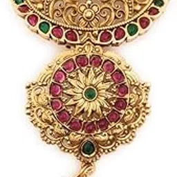 Bridal Poola Jada Hair Choti Hair pin Jadai Billalu Kupullu Set Hair Ornaments For Women-picture-51